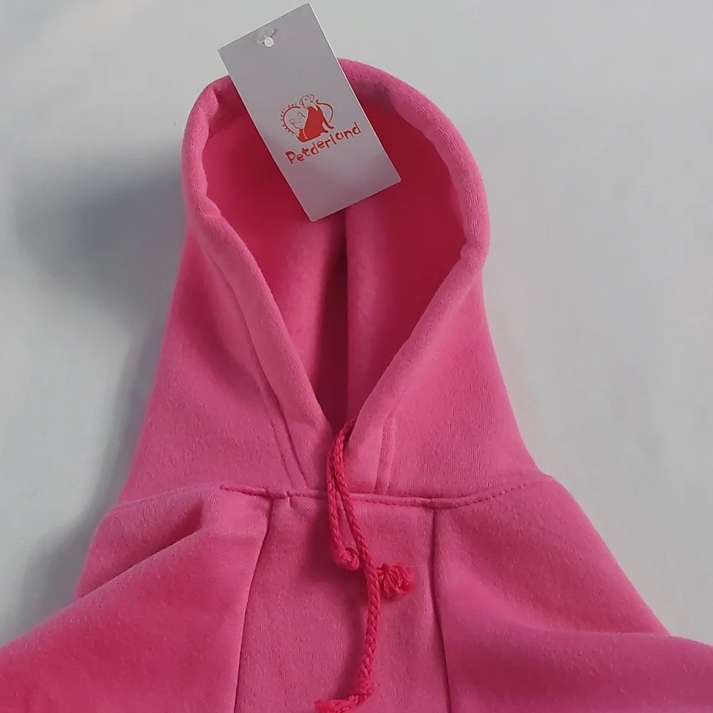 Petderland dog hoodie pink size XXL‎